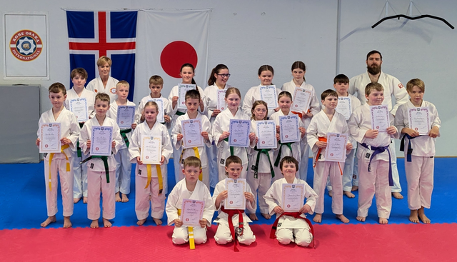 Eftir beltapróf í lok vorannar 2026